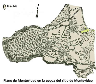 Plano de Montevideo